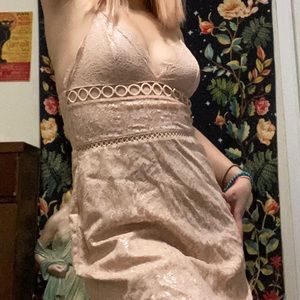 NWOT Victoria’s Secret Satin & Lace Slip Dress 💖